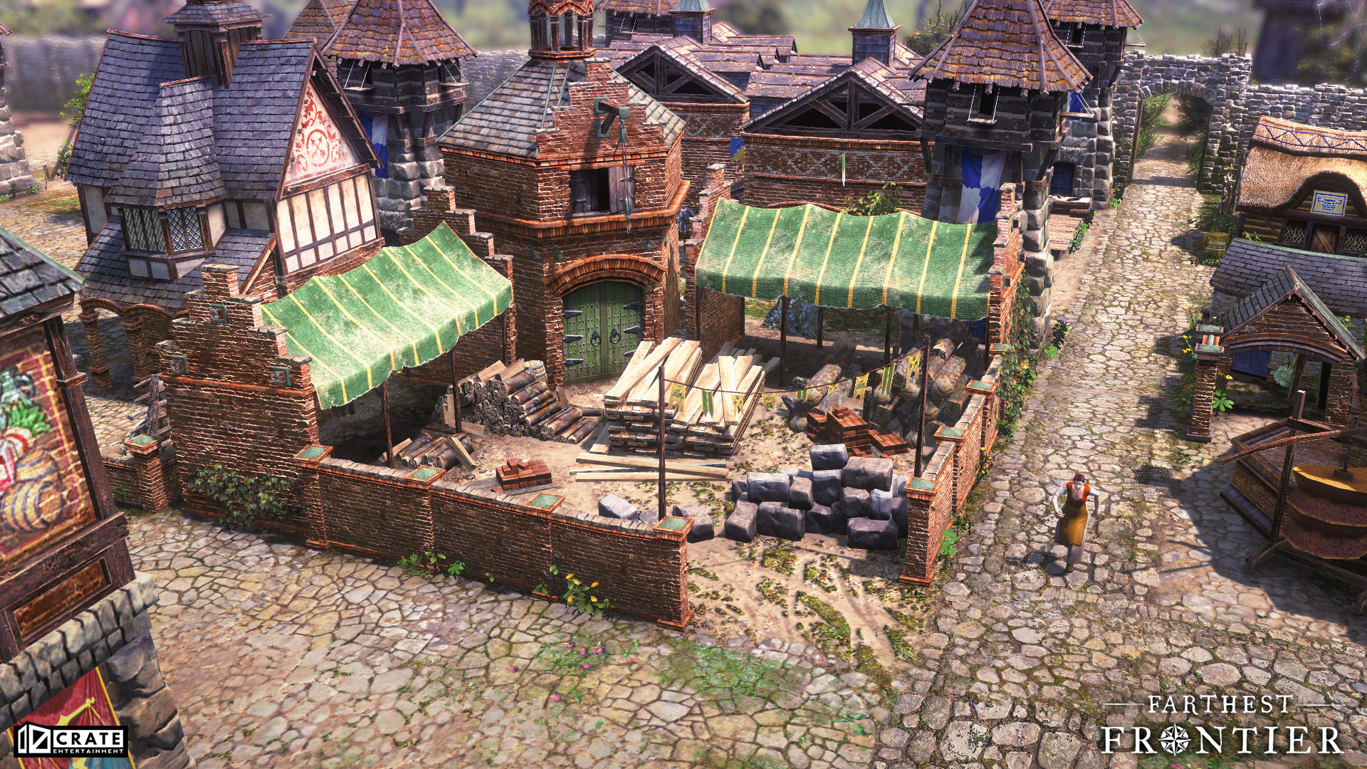 图片[22]-Steam好评率86%，一款沙盒生存城市建造游戏，融合资源管理、城镇建设与生存防御，支持和平模式与战斗模式切换《最远的边陲》最新全DLC电脑中文版解压即玩-山海之花 - 宝藏星球屋