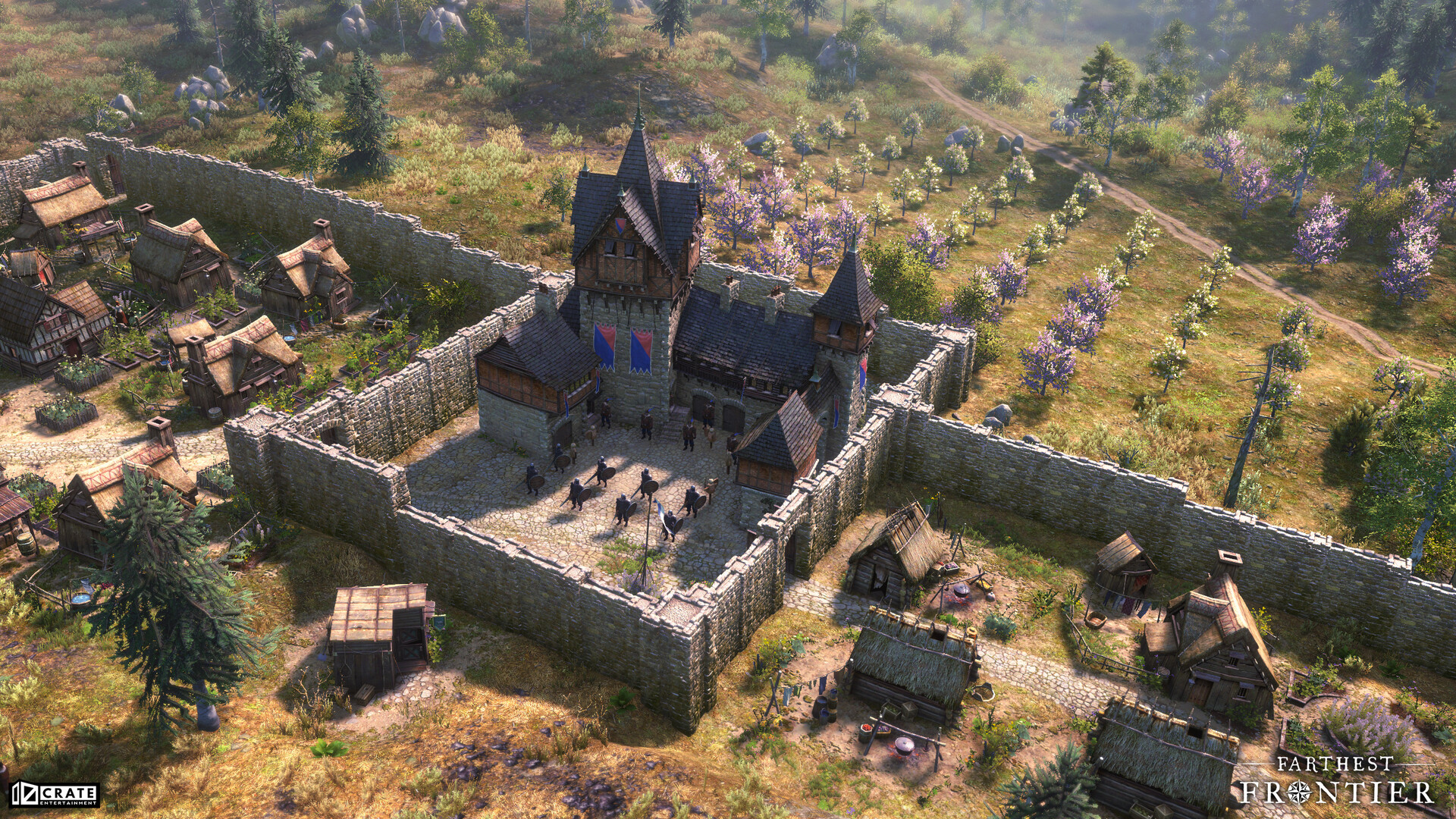 图片[23]-Steam好评率86%，一款沙盒生存城市建造游戏，融合资源管理、城镇建设与生存防御，支持和平模式与战斗模式切换《最远的边陲》最新全DLC电脑中文版解压即玩-山海之花 - 宝藏星球屋