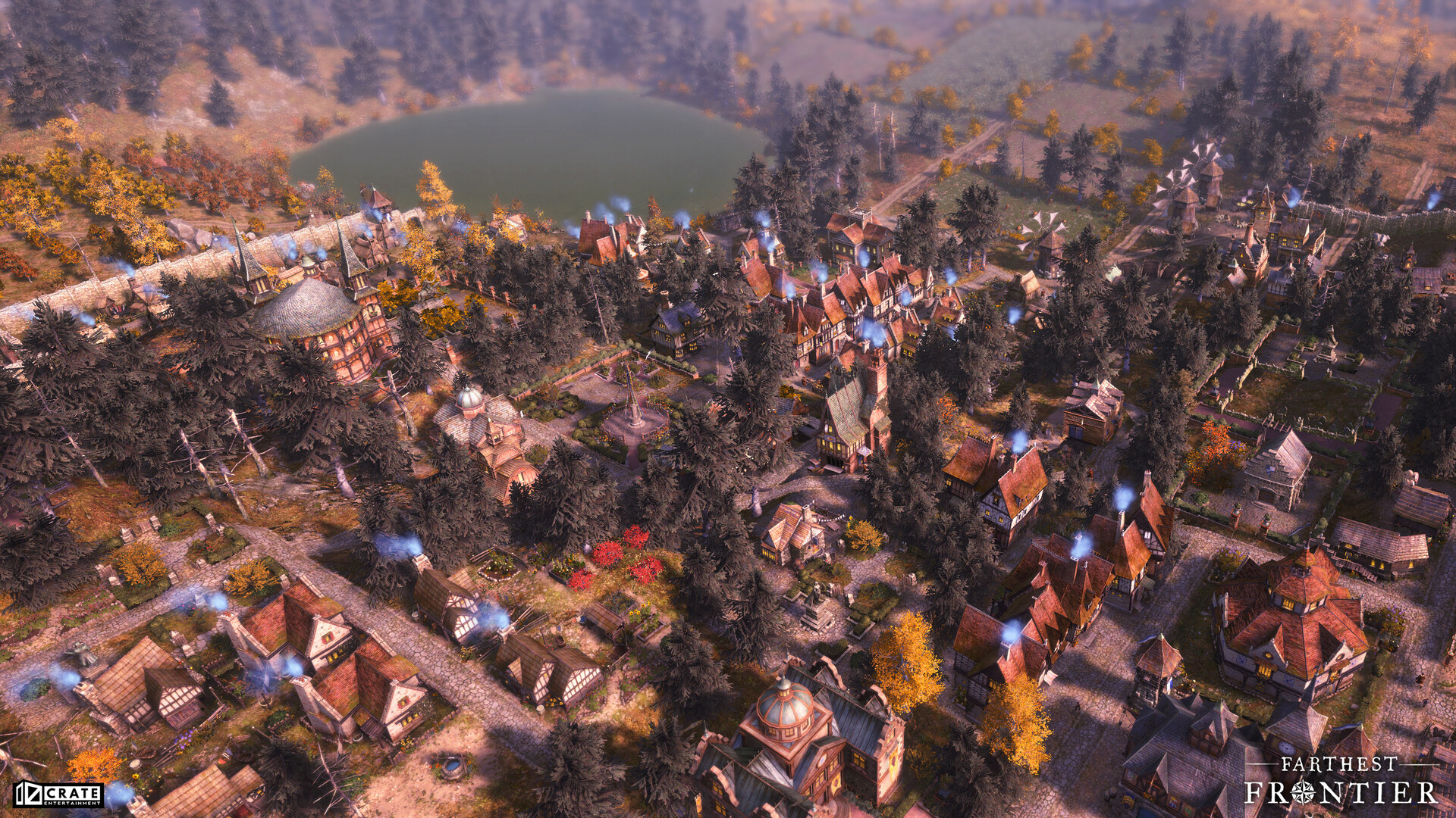 图片[11]-Steam好评率86%，一款沙盒生存城市建造游戏，融合资源管理、城镇建设与生存防御，支持和平模式与战斗模式切换《最远的边陲》最新全DLC电脑中文版解压即玩-山海之花 - 宝藏星球屋