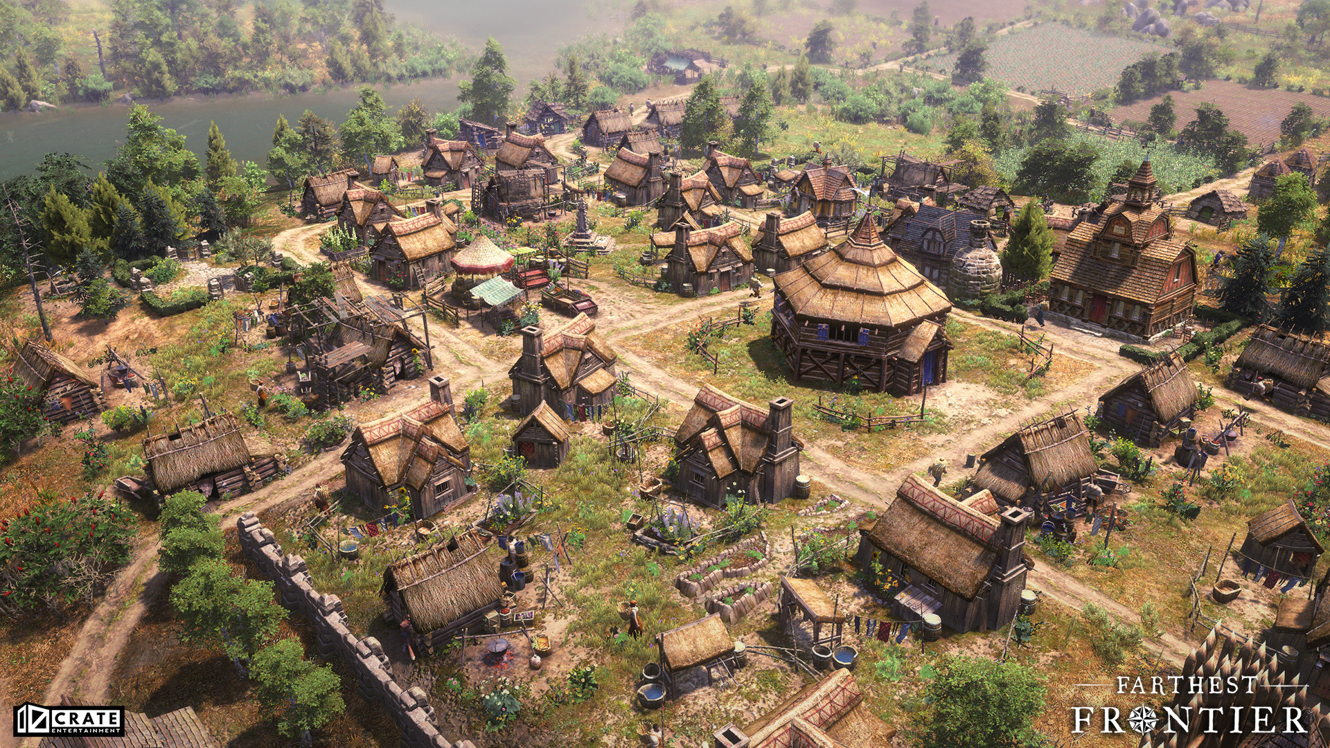 图片[17]-Steam好评率86%，一款沙盒生存城市建造游戏，融合资源管理、城镇建设与生存防御，支持和平模式与战斗模式切换《最远的边陲》最新全DLC电脑中文版解压即玩-山海之花 - 宝藏星球屋