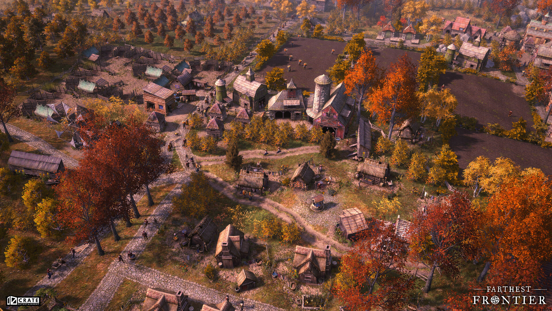 图片[18]-Steam好评率86%，一款沙盒生存城市建造游戏，融合资源管理、城镇建设与生存防御，支持和平模式与战斗模式切换《最远的边陲》最新全DLC电脑中文版解压即玩-山海之花 - 宝藏星球屋