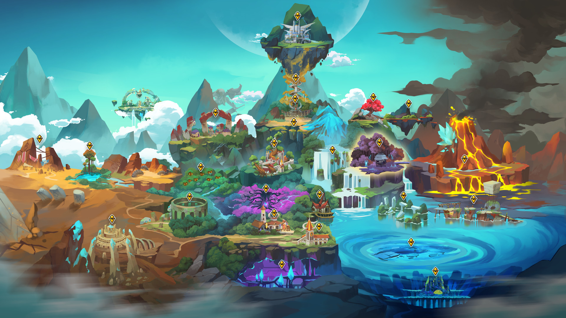 图片[1]-Steam 新游《陨世之泪：涅槃》手绘类银河恶魔城  JRPG 类银融合游戏-山海之花 - 宝藏星球屋