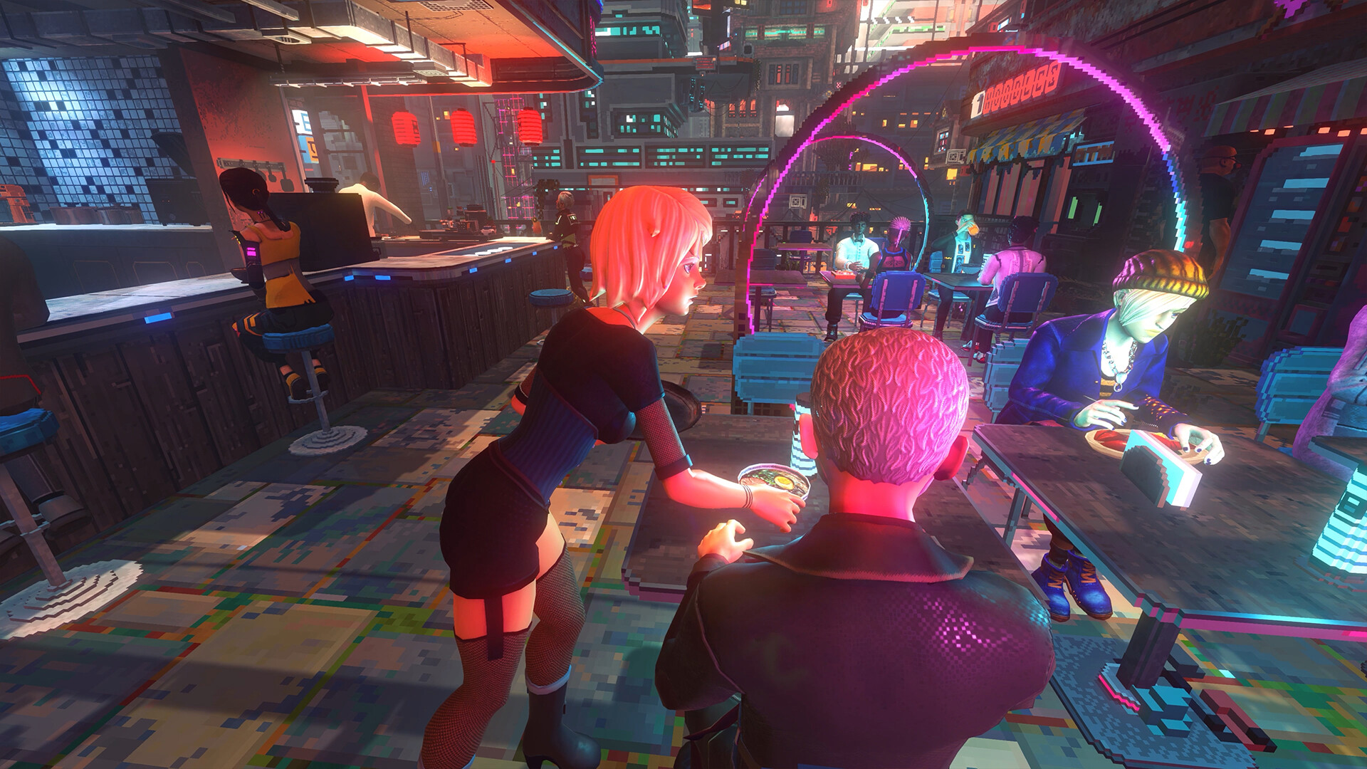 图片[3]-《尼瓦利斯之夜》 一款赛博朋克生活模拟游戏 电脑端资源下载-山海之花 - 宝藏星球屋