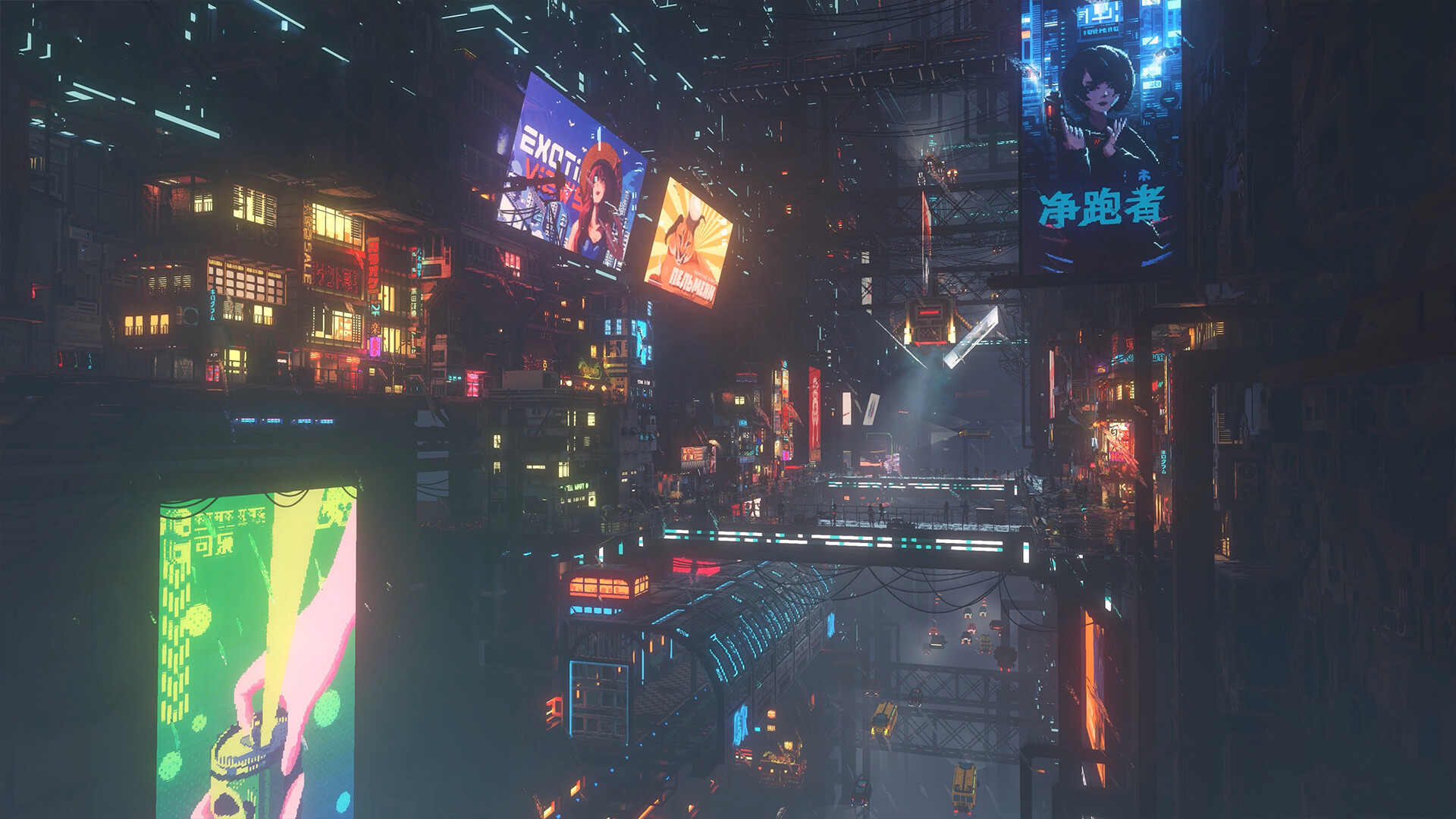 图片[1]-《尼瓦利斯之夜》 一款赛博朋克生活模拟游戏 电脑端资源下载-山海之花 - 宝藏星球屋