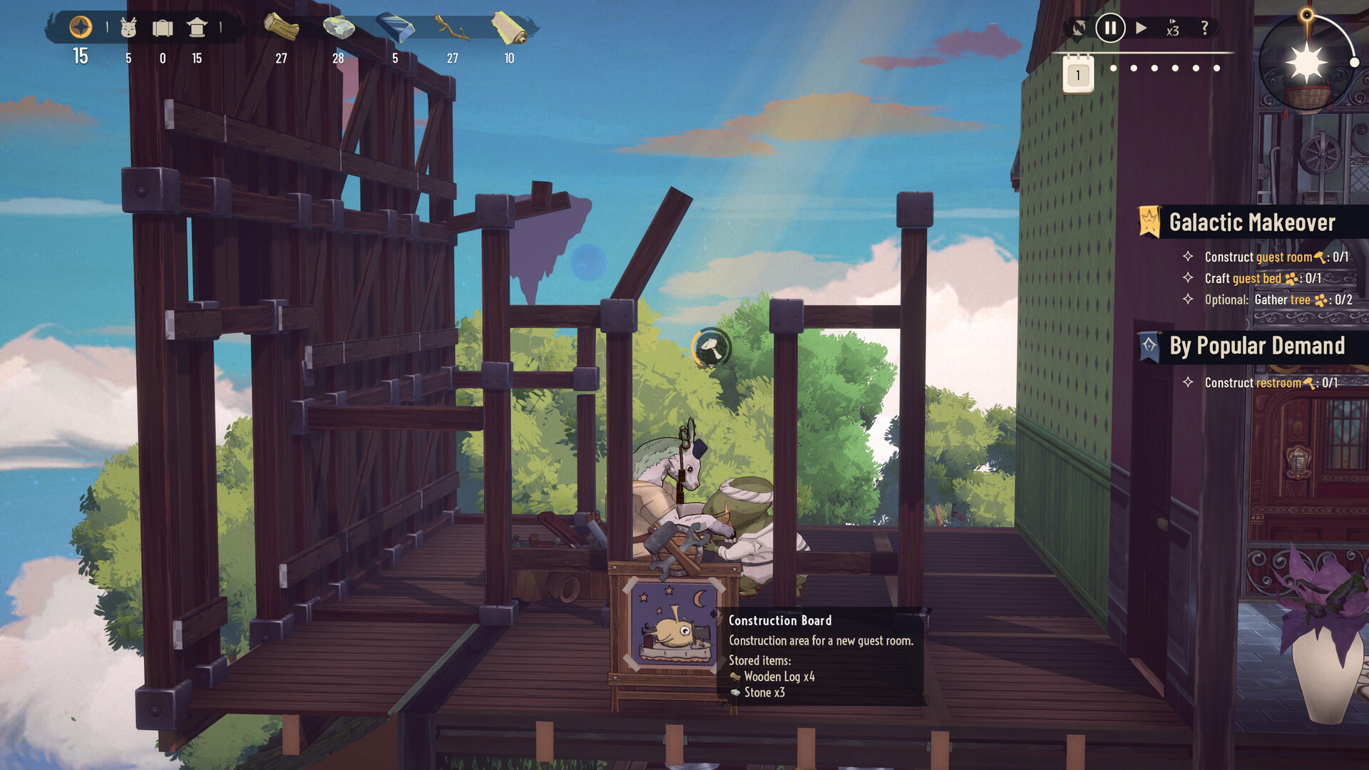 图片[5]-Steam《银河旅店》星际旅店 吉卜力风模拟经营游戏-山海之花 - 宝藏星球屋