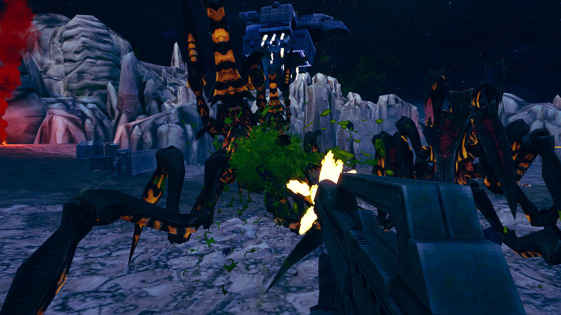 图片[2]-Steam新游《星河战队：终焉虫潮》复古 FPS 双阵营玩法爽感射击 对抗虫潮新体验-山海之花 - 宝藏星球屋