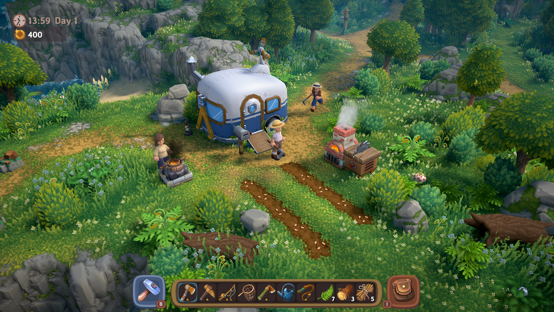 图片[1]-电脑游戏《露玛岛》 一款画风清新治愈的开放世界休闲冒险游戏 电脑端资源下载-山海之花 - 宝藏星球屋