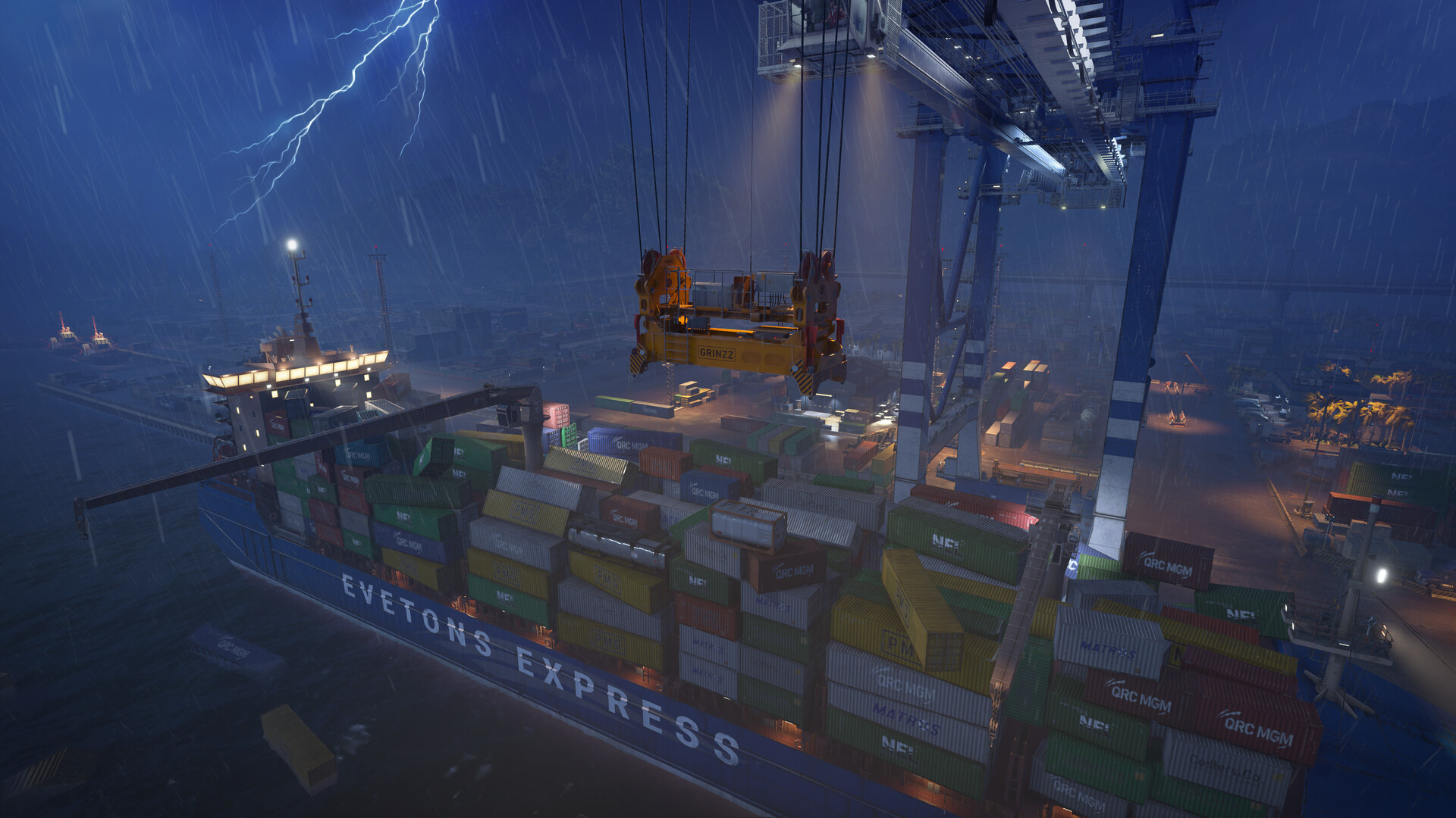 图片[3]-Steam新游《泊港》港口模拟器 写实港口模拟 + 重机操作-山海之花 - 宝藏星球屋