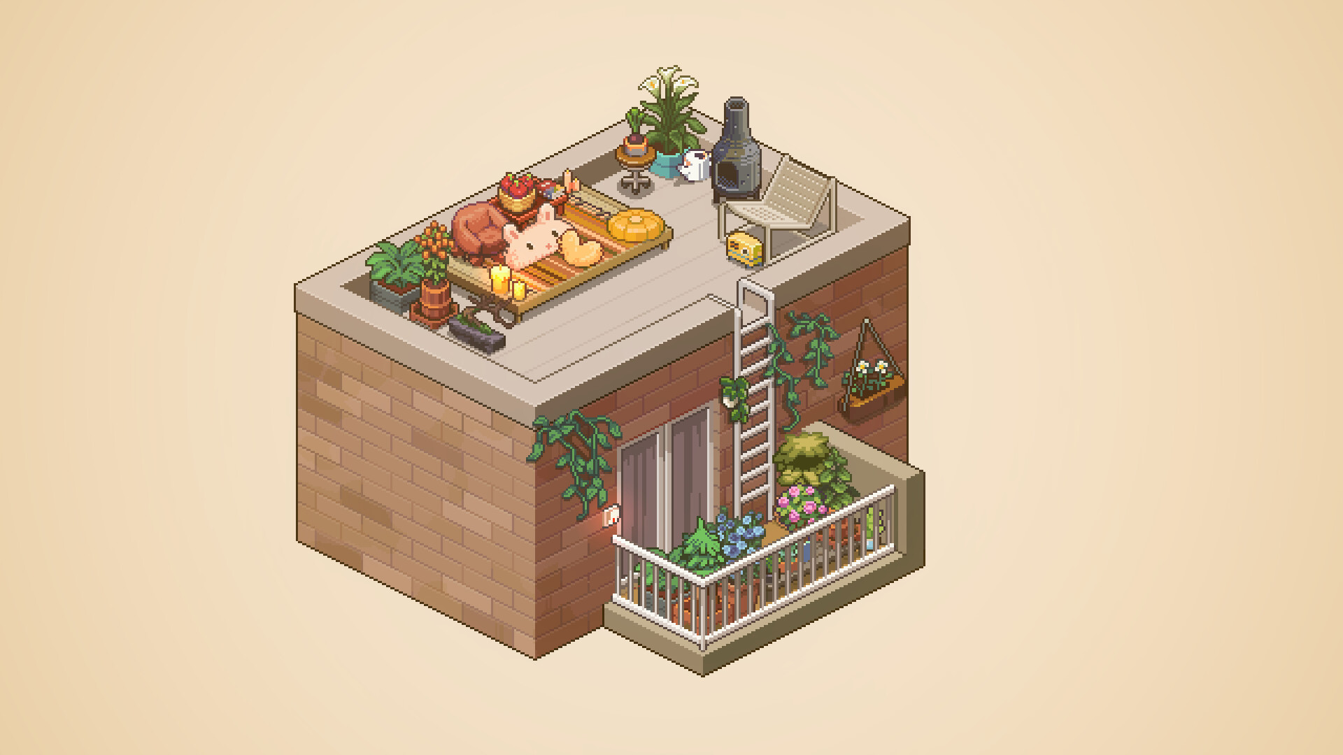 图片[4]-Steam《呓语小镇 》97% 好评 像素风收纳游戏 休闲治愈-山海之花 - 宝藏星球屋