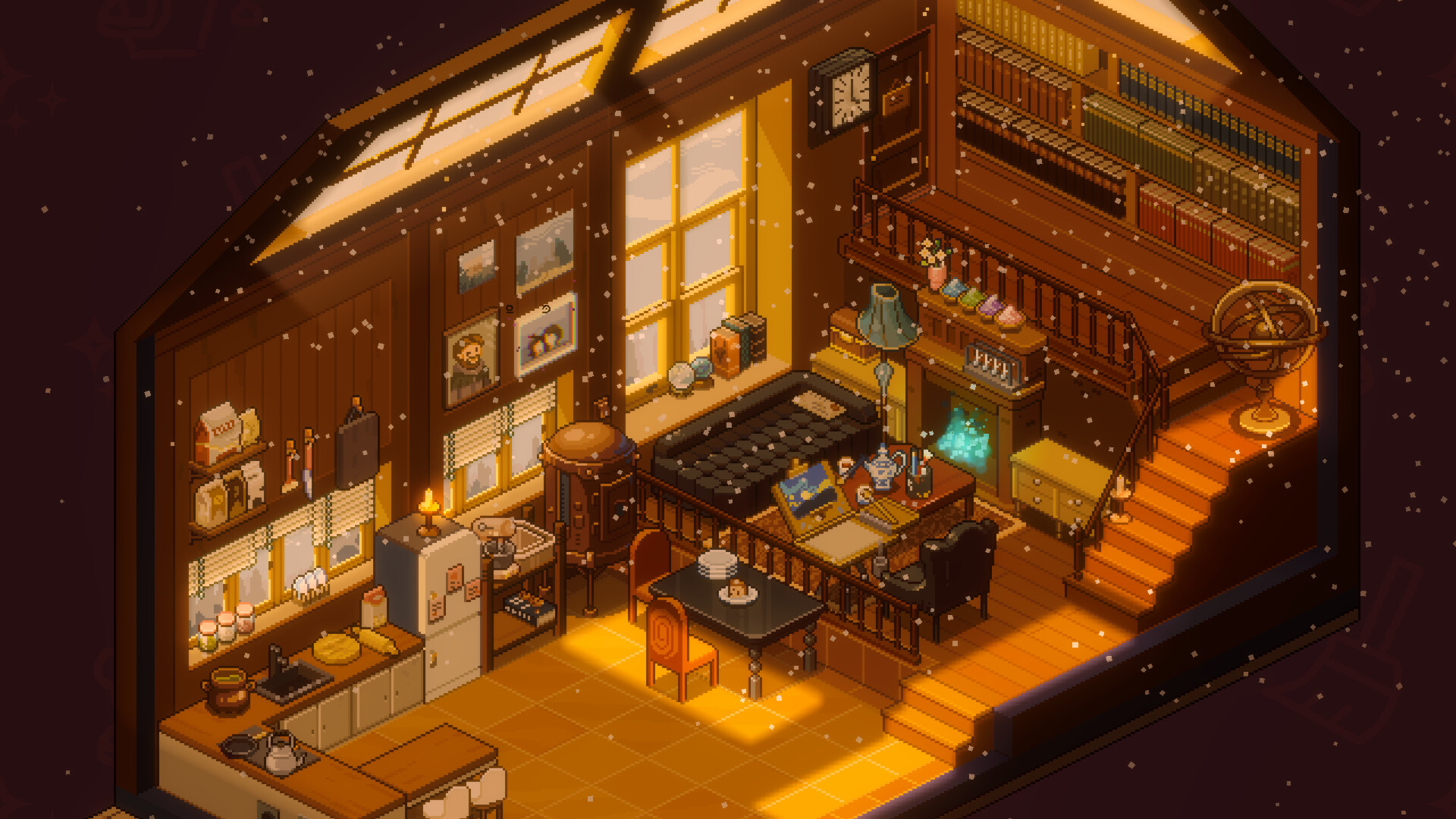 图片[2]-Steam《呓语小镇 》97% 好评 像素风收纳游戏 休闲治愈-山海之花 - 宝藏星球屋