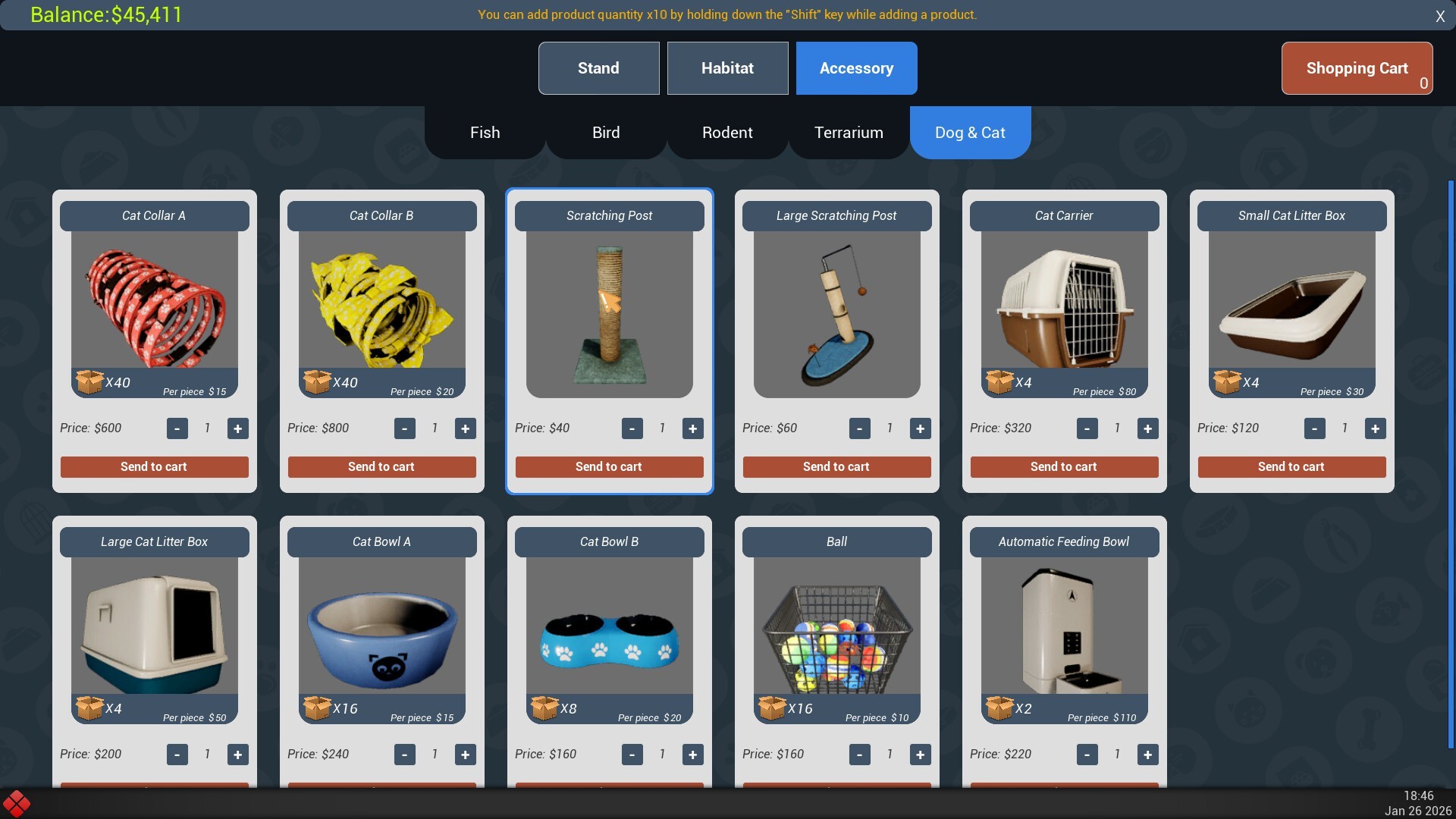 图片[5]-治愈新游《异域风情 2：宠物店模拟器》Steam 77%多半好评 治愈宠物店经营 70 种动物培育新体验-山海之花 - 宝藏星球屋