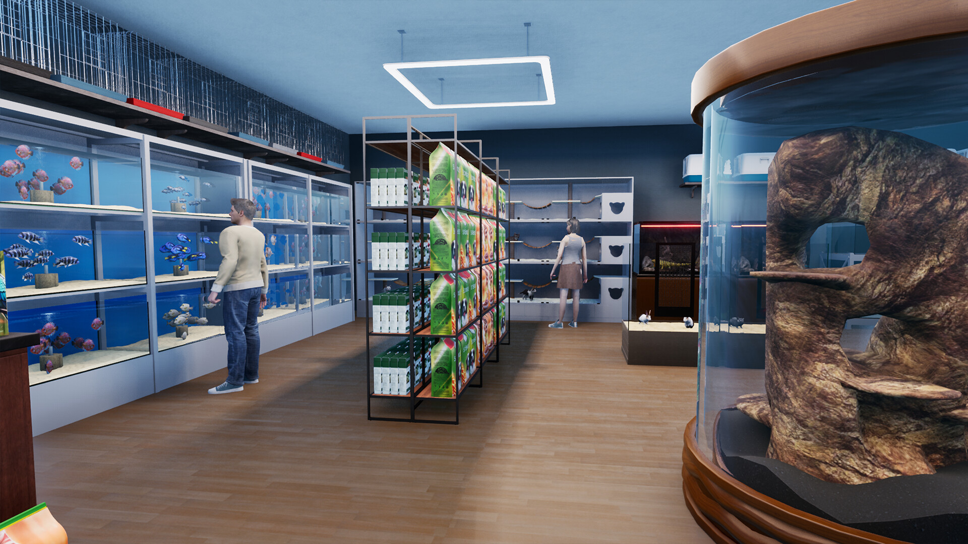 图片[8]-治愈新游《异域风情 2：宠物店模拟器》Steam 77%多半好评 治愈宠物店经营 70 种动物培育新体验-山海之花 - 宝藏星球屋