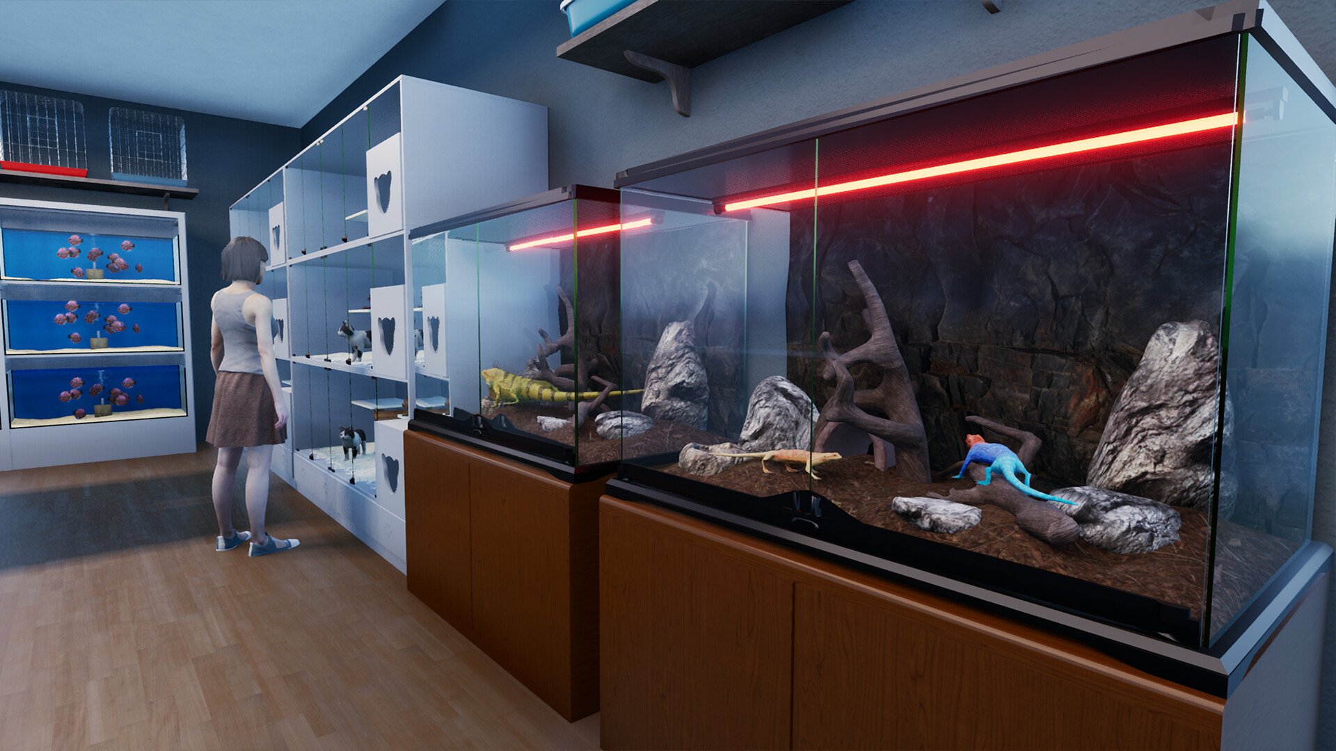 图片[12]-治愈新游《异域风情 2：宠物店模拟器》Steam 77%多半好评 治愈宠物店经营 70 种动物培育新体验-山海之花 - 宝藏星球屋