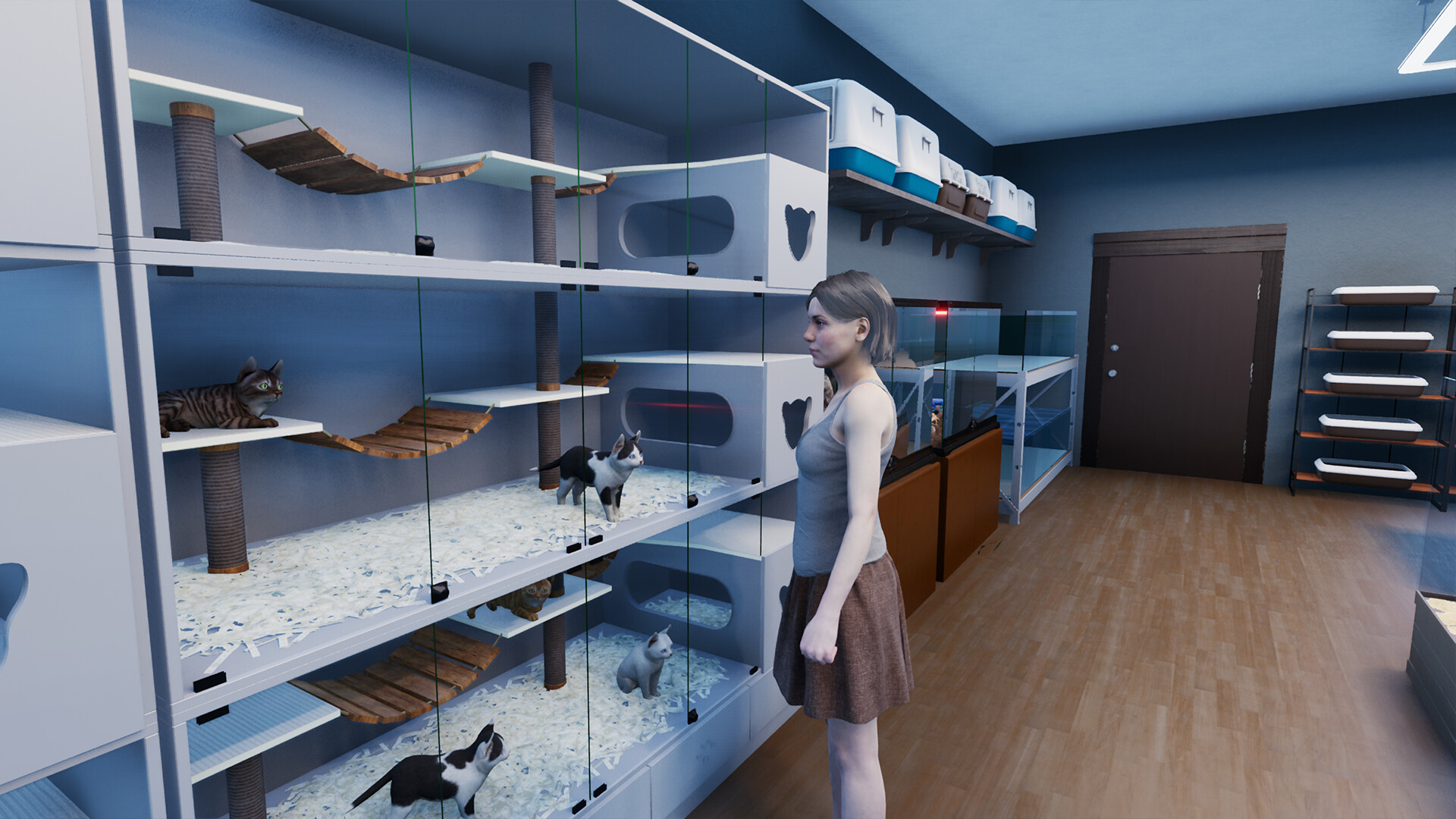 图片[13]-治愈新游《异域风情 2：宠物店模拟器》Steam 77%多半好评 治愈宠物店经营 70 种动物培育新体验-山海之花 - 宝藏星球屋