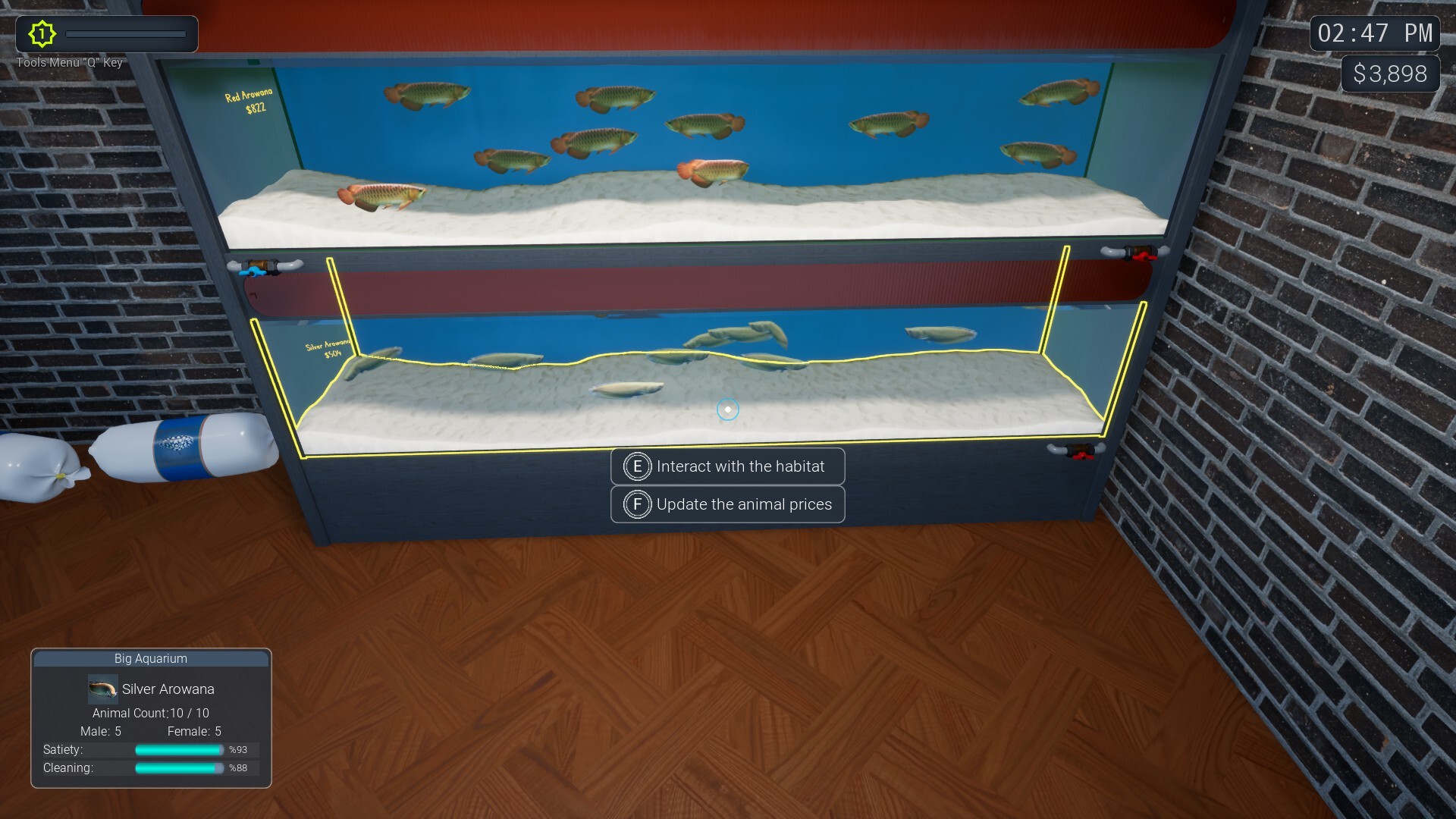 图片[9]-治愈新游《异域风情 2：宠物店模拟器》Steam 77%多半好评 治愈宠物店经营 70 种动物培育新体验-山海之花 - 宝藏星球屋