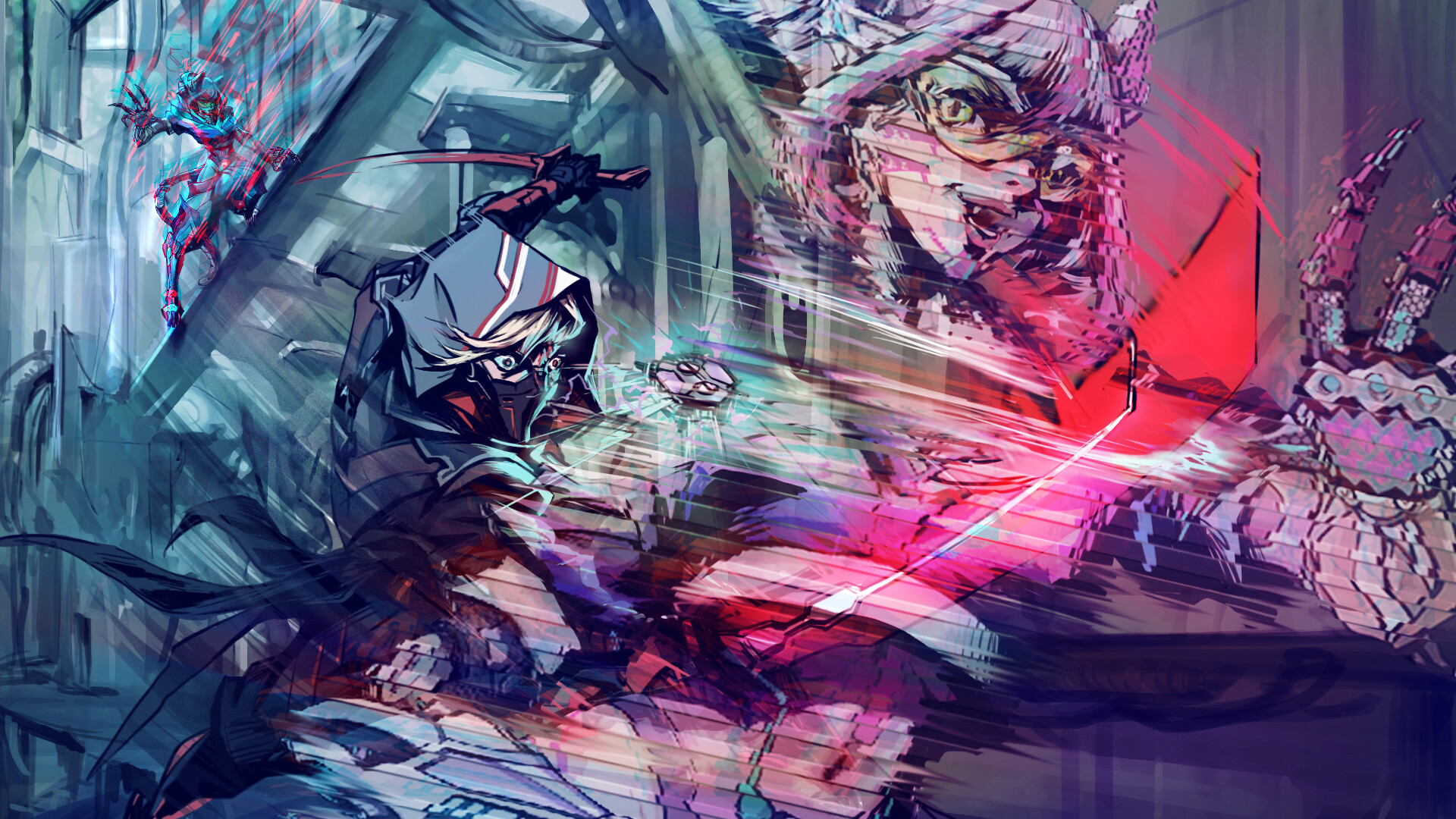 图片[5]-Steam好评81%！能随时“夺舍”敌人的赛博动作游戏，这款《超控行者》把“街机搓招”和“肉鸽”玩出了新花样，手残党慎入！-山海之花 - 宝藏星球屋