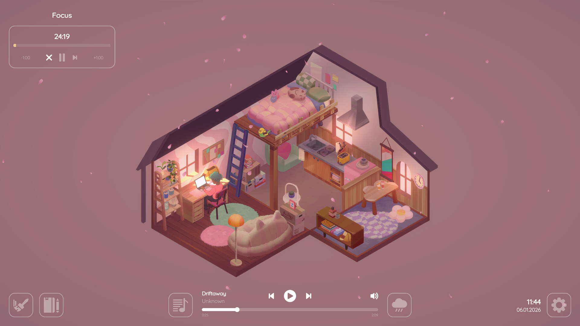 图片[9]-电脑游戏《虚拟小屋 2》 一款主打沉浸式专注 + 温馨小屋自定义的休闲模拟游戏 电脑端资源下载-山海之花 - 宝藏星球屋