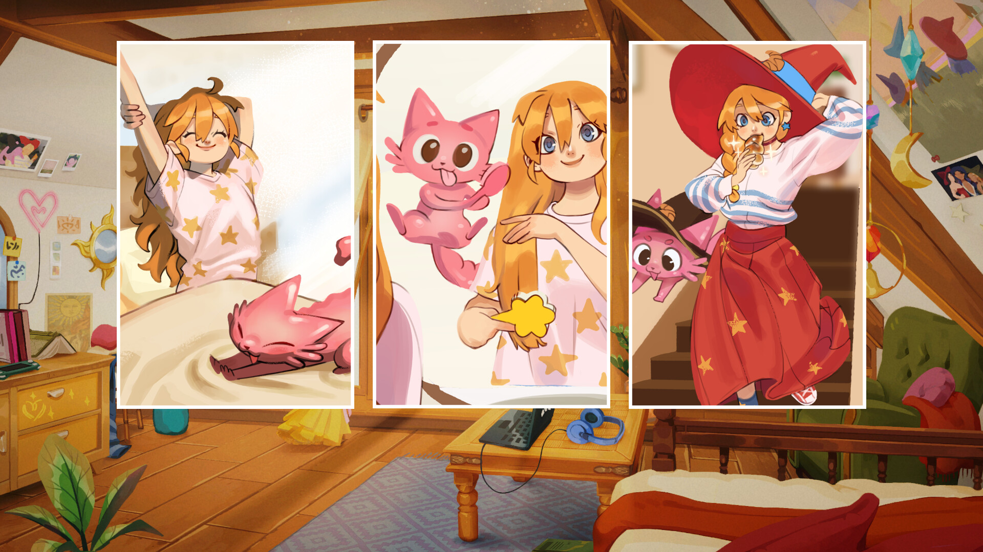图片[1]-《女巫烘焙坊》 一款手绘 2D 温馨叙事冒险 RPG游戏-山海之花 - 宝藏星球屋