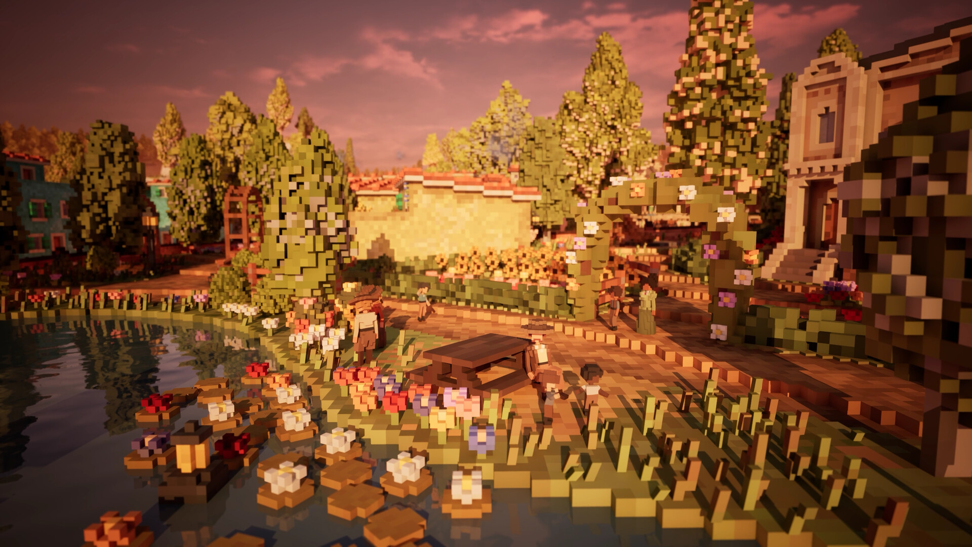 图片[5]-温馨城市建造新游《自在城镇》推荐 98%好评 无网格治愈城市建造游戏 19 世纪地中海自由建造-山海之花 - 宝藏星球屋