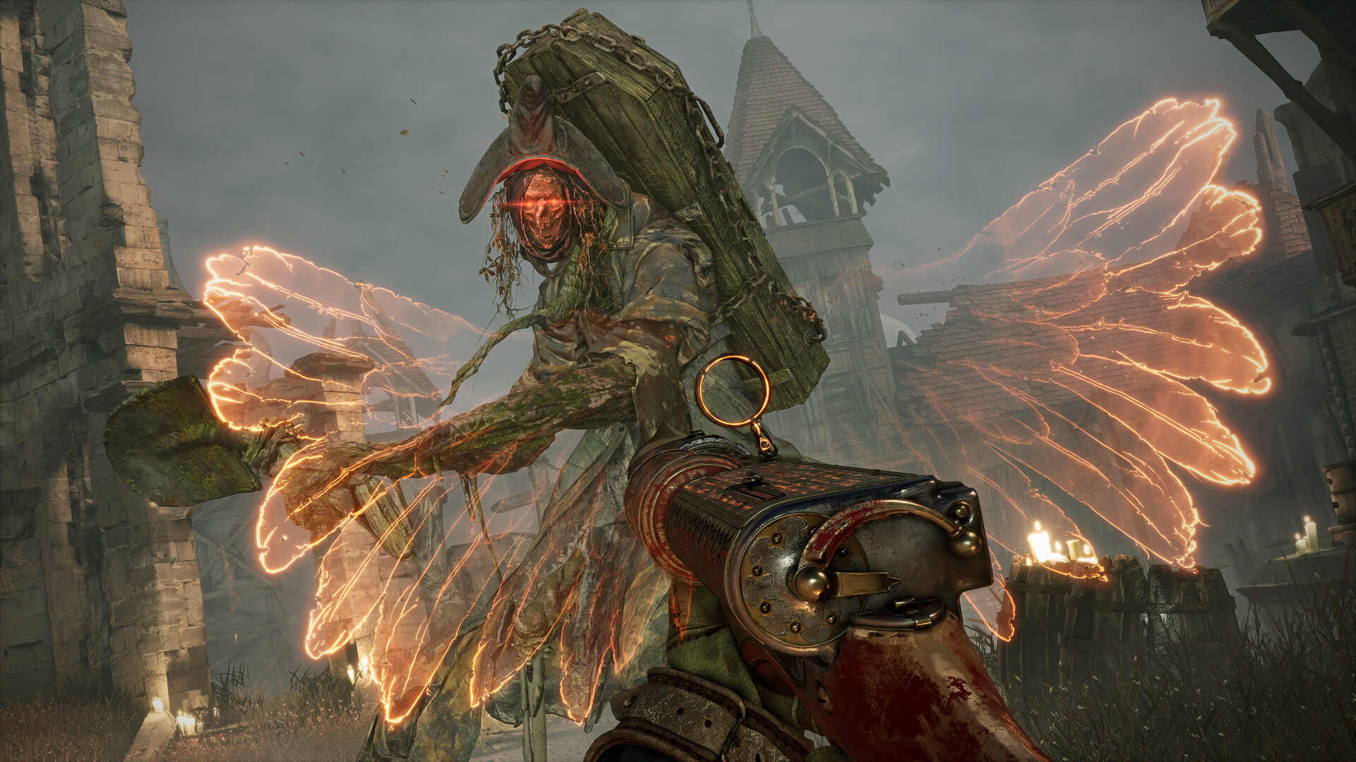 图片[1]-电脑游戏《巫火》 一款融合复古猎巫美学、枪械射击、元素魔法与肉鸽撤离机制的暗黑 FPS游戏 电脑端资源下载-山海之花 - 宝藏星球屋