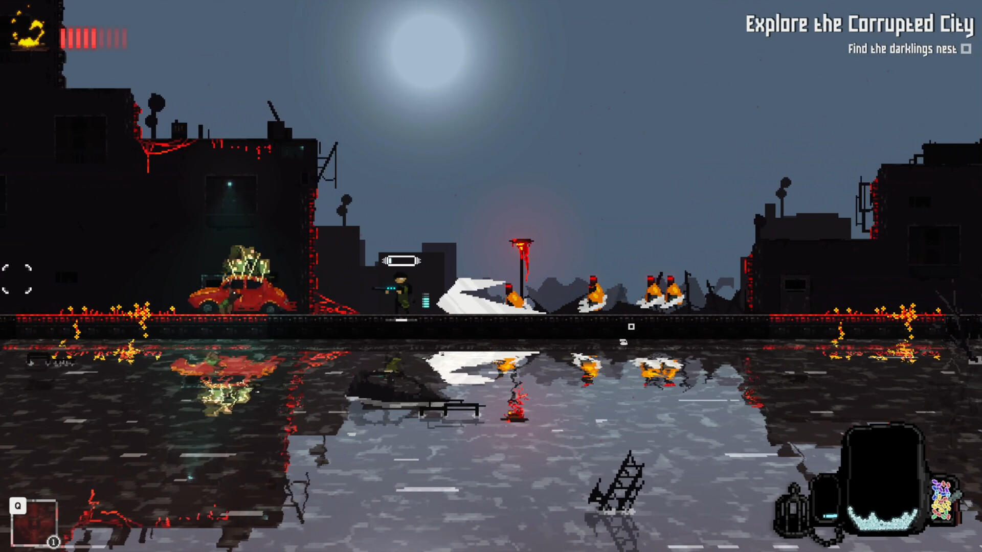 图片[4]-电脑游戏《余火守护者》 一款像素风末世肉鸽策略 + 塔防 + 动作射击混合游戏 电脑端资源下载-山海之花 - 宝藏星球屋
