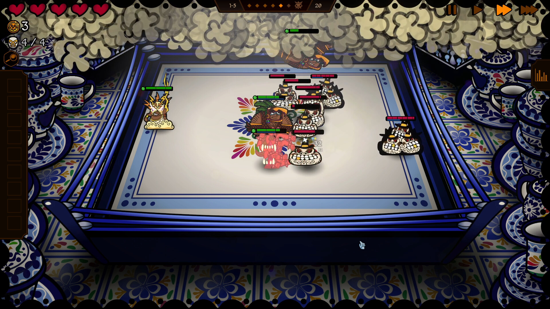 图片[3]-电脑游戏《摔跤国际象棋》 一款墨西哥摔跤主题 + 复古卡通画风的肉鸽自走棋 电脑端资源下载-山海之花 - 宝藏星球屋