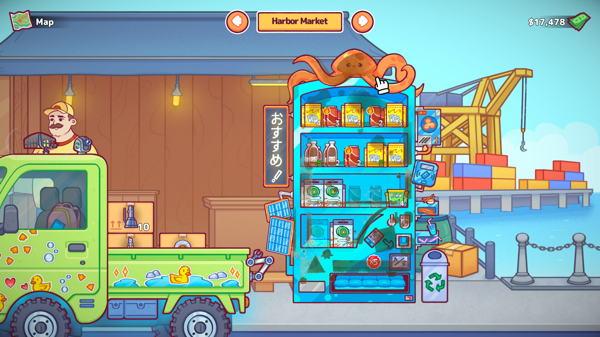 图片[7]-Steam游戏《自动售货机模拟器》 一款可爱又上头的模拟经营游戏 电脑端资源下载-山海之花 - 宝藏星球屋