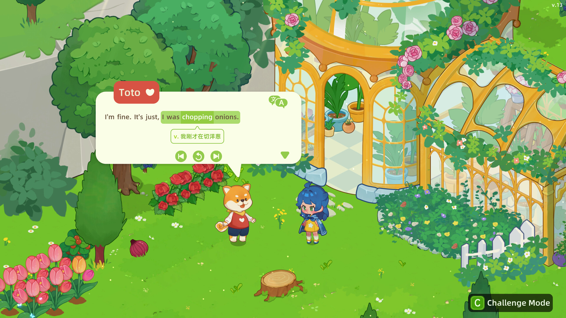 图片[3]-Steam 新游《花林物语》边玩农场边学英语 融合英语学习的农场生活模拟-山海之花 - 宝藏星球屋