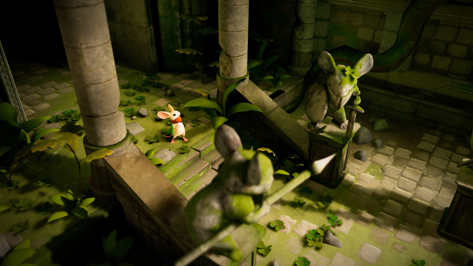 图片[5]-电脑游戏《Moss：遗落圣物》 一款经典 VR 获奖作品《Moss》系列高清重制合集 电脑端资源下载-山海之花 - 宝藏星球屋