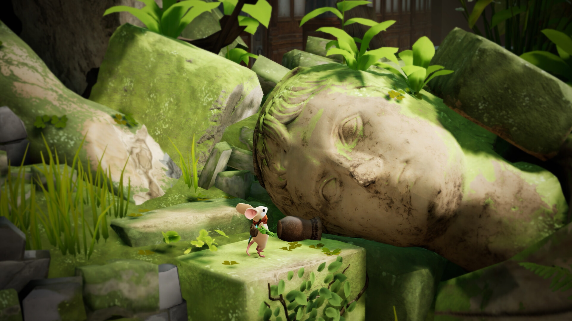 图片[1]-电脑游戏《Moss：遗落圣物》 一款经典 VR 获奖作品《Moss》系列高清重制合集 电脑端资源下载-山海之花 - 宝藏星球屋