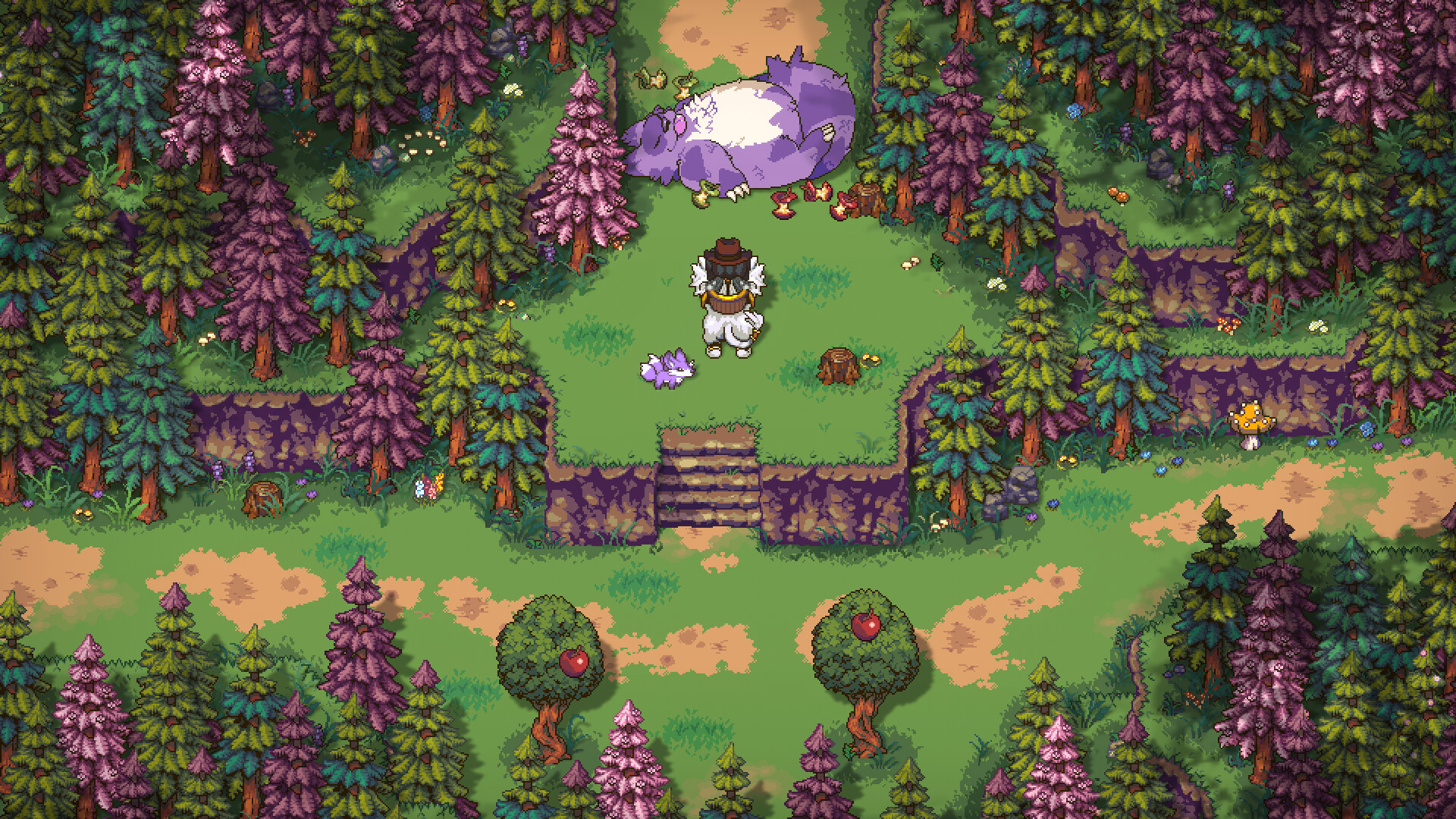图片[2]-电脑游戏《太阳避难所》 一款融合魔法种田 + 奇幻 RPG 战斗的像素农场模拟 电脑端资源下载-山海之花 - 宝藏星球屋